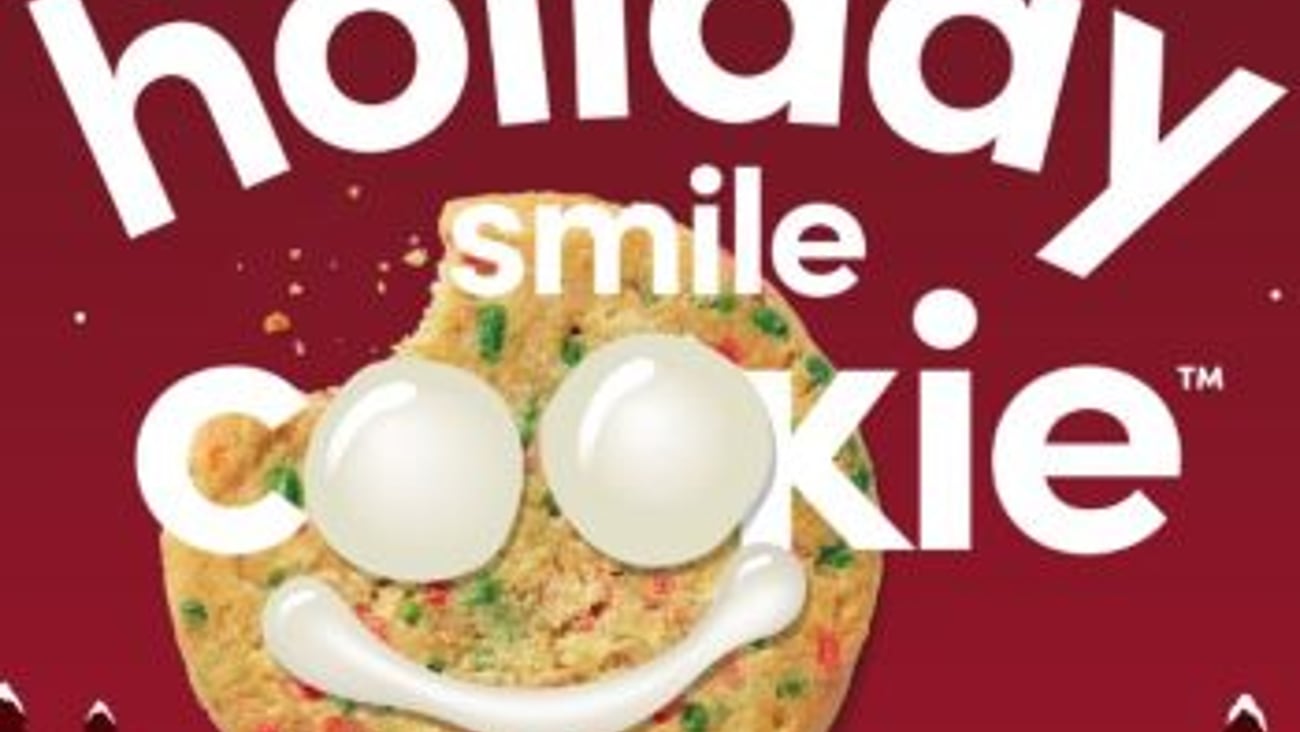 Tim Hortons Holiday Smile Cookie Teaser