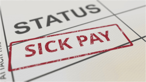 Status sick pay illustration