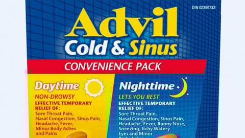 advil cold and sinus