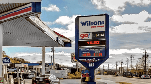 Wilsons gas station