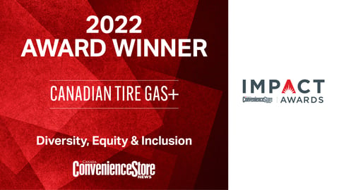 Impact Award Canadian Tire Gas+