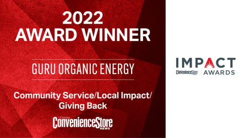 2022 Impact Awards winner: Guru Organic Energy