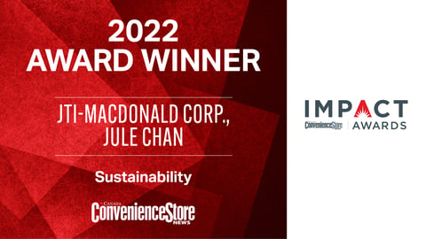 JTI Macdonald Retail Impact winner