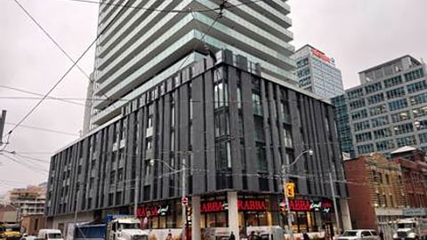 Exterior photo of new Rabb location in Toronto's financial district