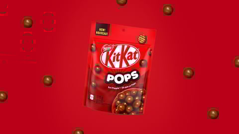 Kit Kat pops visual
