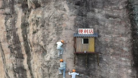 Inconvenient convenience store china