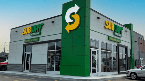 Quebec Subway Fresh Forward Store Design Exterior