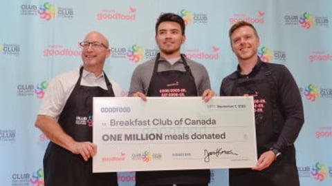 Goodfood Breakfast Club donation teaser