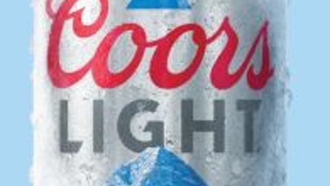 Coors Light Can