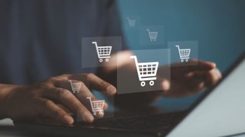 Online Shopping Stock Image