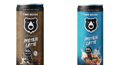 Two bears protein lattes