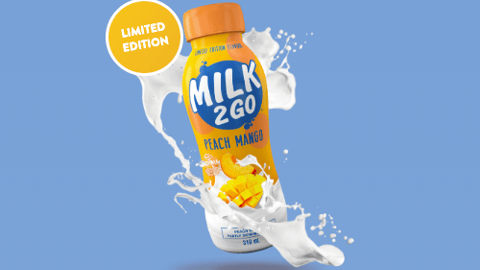 Milk2Go peach mango
