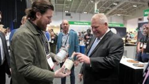 Doug Ford at Restaurants Canada Show