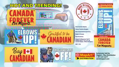 Canada Forever Car Magnets