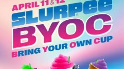 Slurpee Bring Your Own Cup Day Teaser