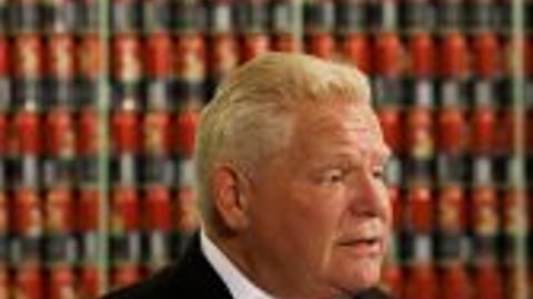 Doug Ford with Beer Cans CP Teaser