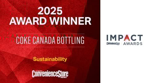 2025 IMPACT AWARDS WINNER COKE CANADA BOTTLING