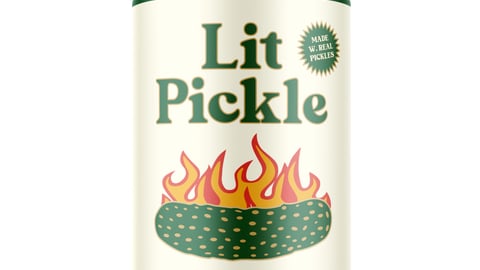 Lit Pickle hard seltzer