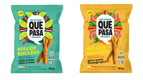 Organic Rolled Tortillas come in two flavours