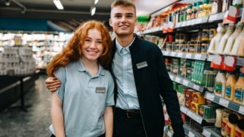 Employees Working Together Stock Image Teaser