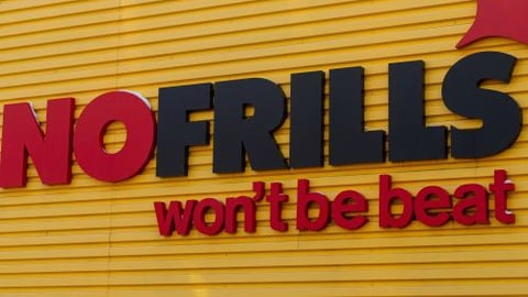 Teaser No Frills Logo