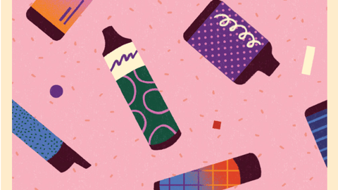 tobacco and vaping illustration