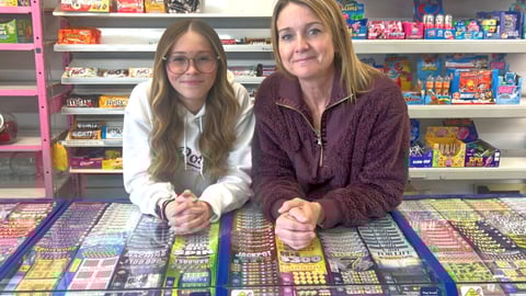 Jersey Rose, left, and Janice Neurinski, right