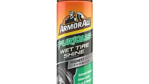 can of Armor All Furious Wet Tire Shine 