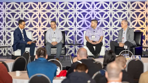 Left to right: César Nivar, James Jennings, Mike MacKay, Scott Negley, 