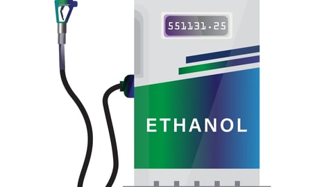 fuel pump labelled "Ethanol"