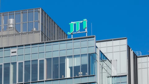 Japan Tobacco building with logo