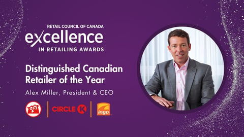 Retail Council of Canada graphic and image of Alex Miller