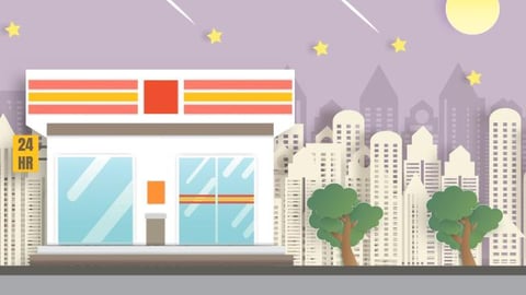 Convenience Store at night