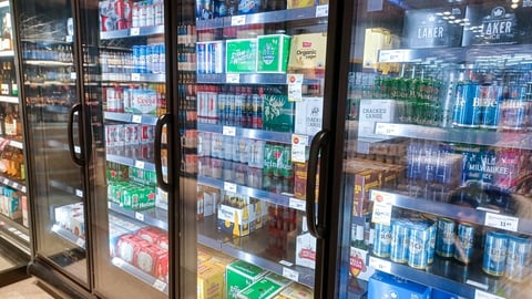 Beer fridge in Toronto