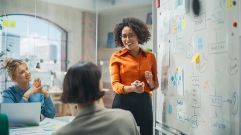 women in a boardroom