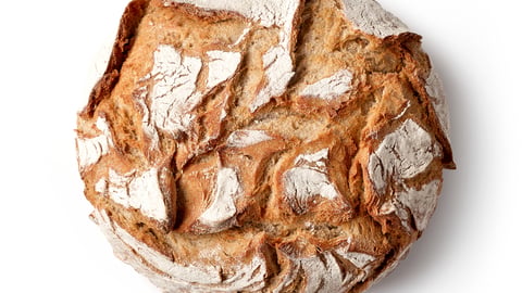 round loaf of bread
