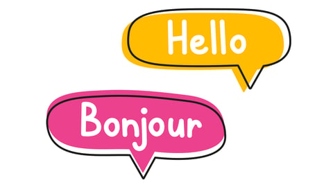 HELLO BONJOUR