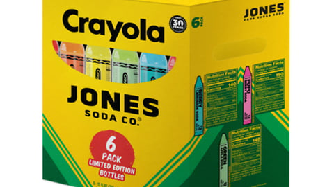 Jones Soda Crayola six-pack