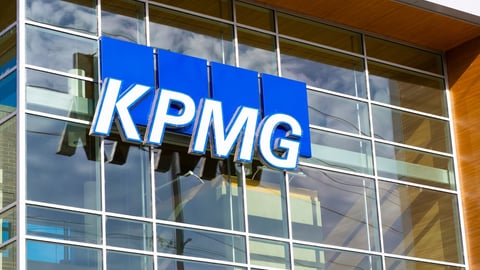 KPMG office sign