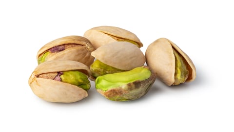 close up pistachios