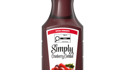 Simply Made Cranberry Cocktail