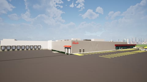 Gay Lea Foods' new plant conceptual rendering