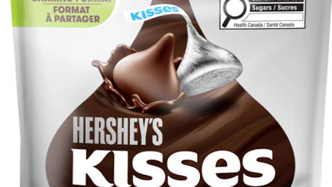 Hershey's milk chocolate kisses