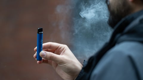 Vaping man