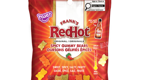 Franksredhot gummy bears