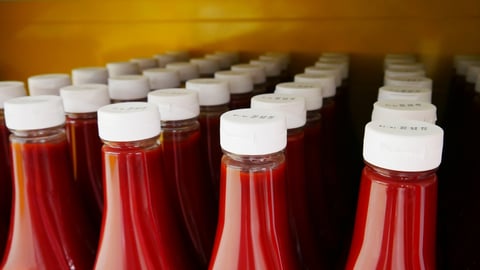 ketchup bottles
