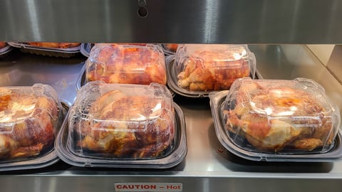 rotisserie chickens