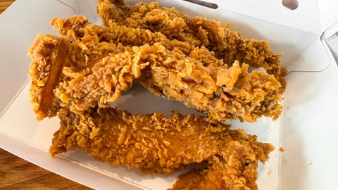 fast food chicken fingers