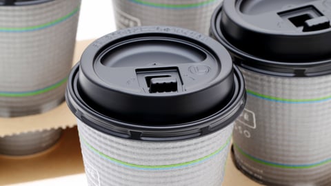 take-out coffees