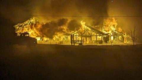 Covered Bridge Potato Chips Factory Fire 2024